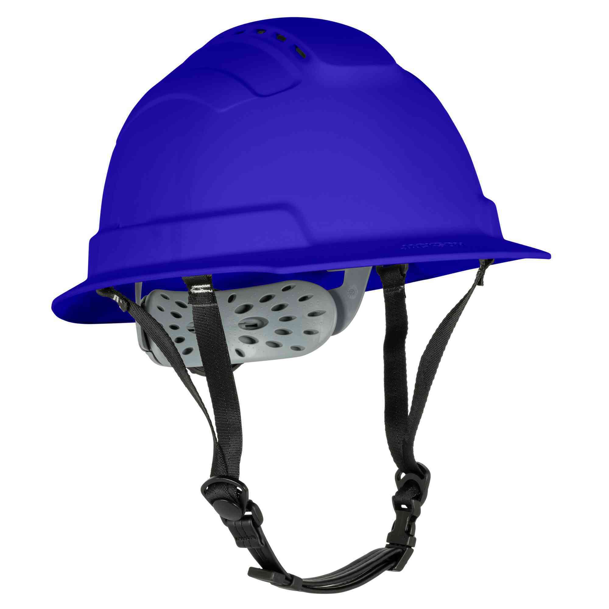 Jackson Safety® - Safety Helmet - BLOCKHEAD2 Series - Full Brim - Type 2 - Vented - Blue - Model # 22522